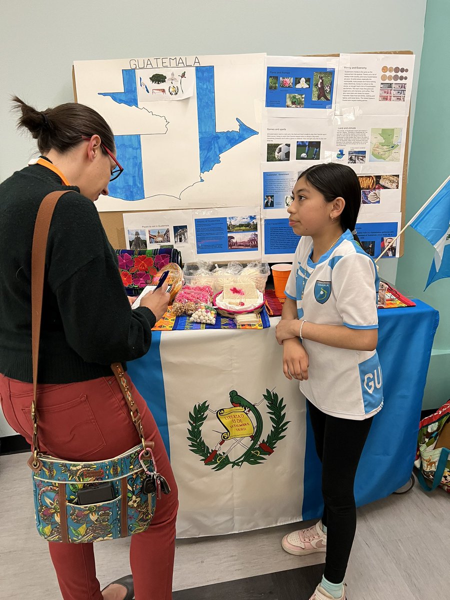 5th graders celebrate the countries and cultures of the Western Hemisphere