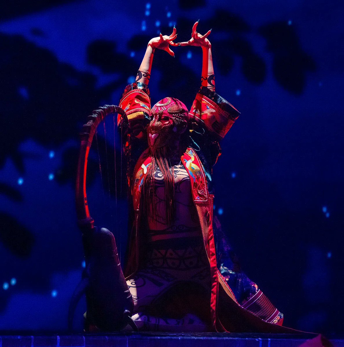 Step into the mesmerizing world of The Mongol Khan, where historical and modern collide through breathtaking costumes. Witness the grandeur of the past and the allure of the present, all in one captivating show! #TheMongolKhan #HistoricalFashion #ModernTwist