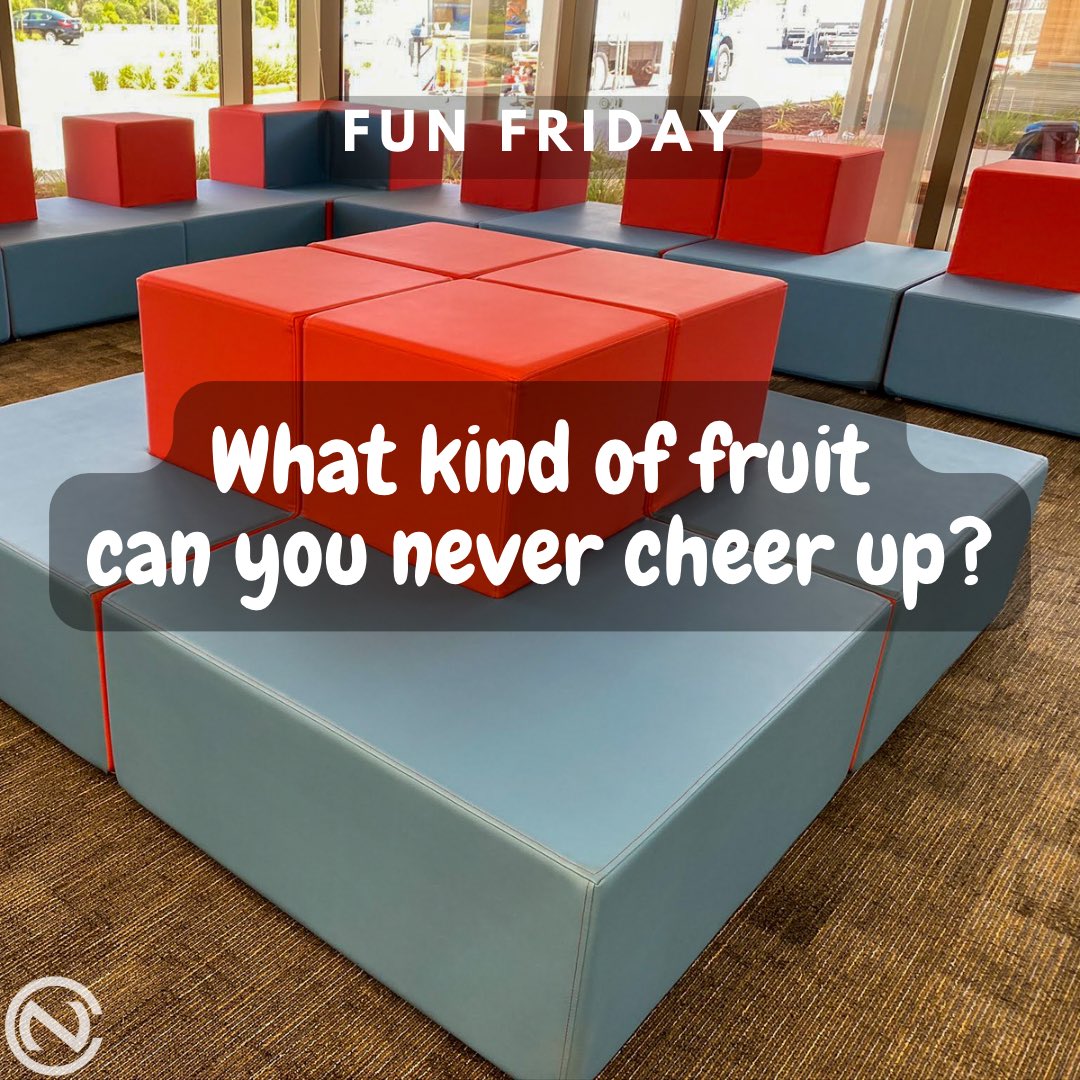 Happy Friday!

A: A blueberry 🫐 

#culvernewlin #funfriday
