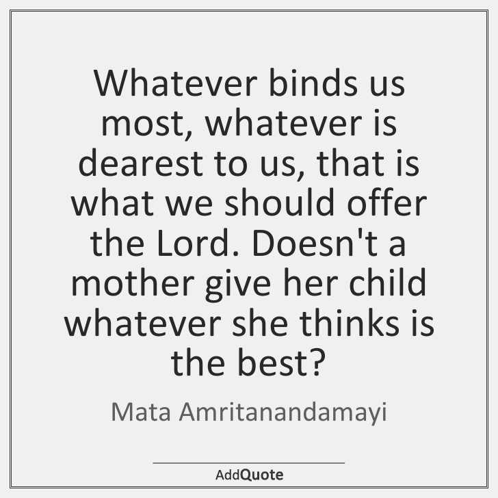 Mata Amritanandamayi #MataAmritanandamayi #Quote #Quotes