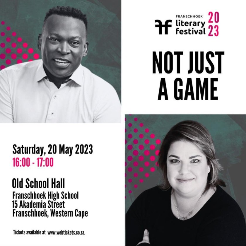 robertmarawa's tweet photo. I'll be at the Franschhoek Literary Festival this weekend in conversation with @Fafdup on his autobiography #ThroughFire from 13h00 on Saturday. Later in the afternoon catch @MandyWiener &amp; I speaking about my book, #GqimmShelele. See you there @FranLitFest 🤝🏾🤝🏾 https://t.co/ipex4YLF6u