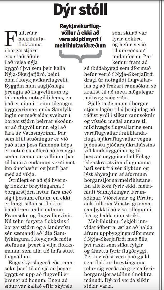 Stóllinn dýr og madamman tryggir sér nokkru sæti í næstu stjórn Samfó, ef draumar stjörnuhagfræðingsins rætast!