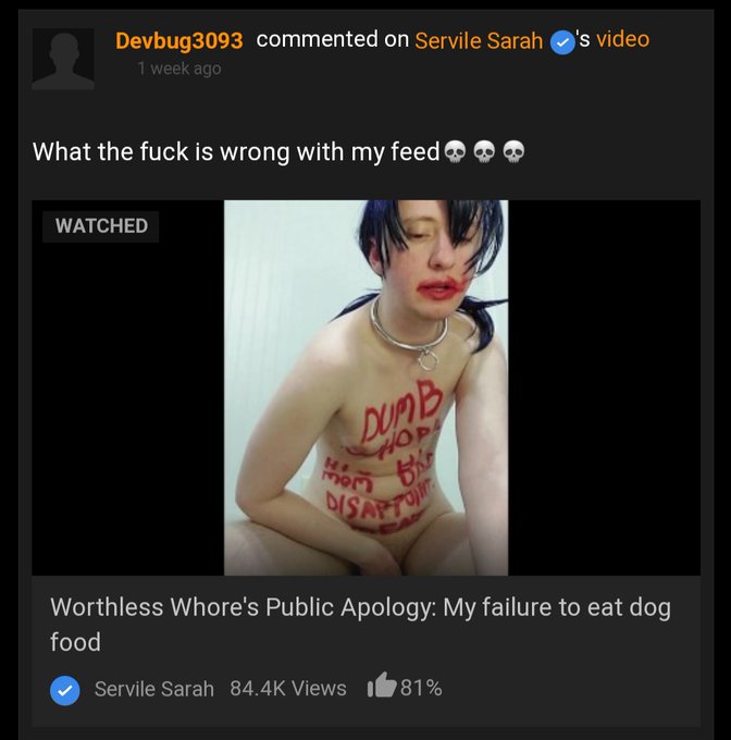 I have to admit, comments like this are the ones that turn me on the most. https://t.co/ho0hec2Dlj<a href="/tag/bdsm"class="tags"><span>#bdsm</span></a><a href="/tag/bondage"class="tags"><span>#bondage</span></a><a href="/tag/steel"class="tags"><span>#steel</span></a><a href="/tag/humiliation"class="tags"><span>#humiliation</span></a>