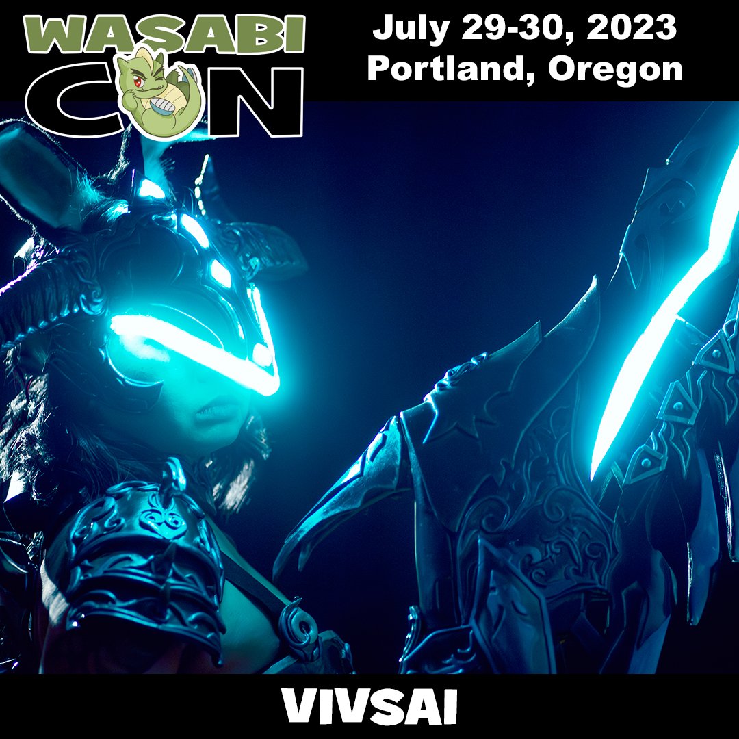 WasabiConPDX's tweet photo. This year's Cosplay Competition details are now available! 🦸🏽‍♀️ With so many amazing cosplays at last year's show, we knew we had to turn up the heat on this year's competition. 🔥 Sign-ups open June 1st, so check it out at https://t.co/26fDH3z2V5 https://t.co/B4HxCdy72j