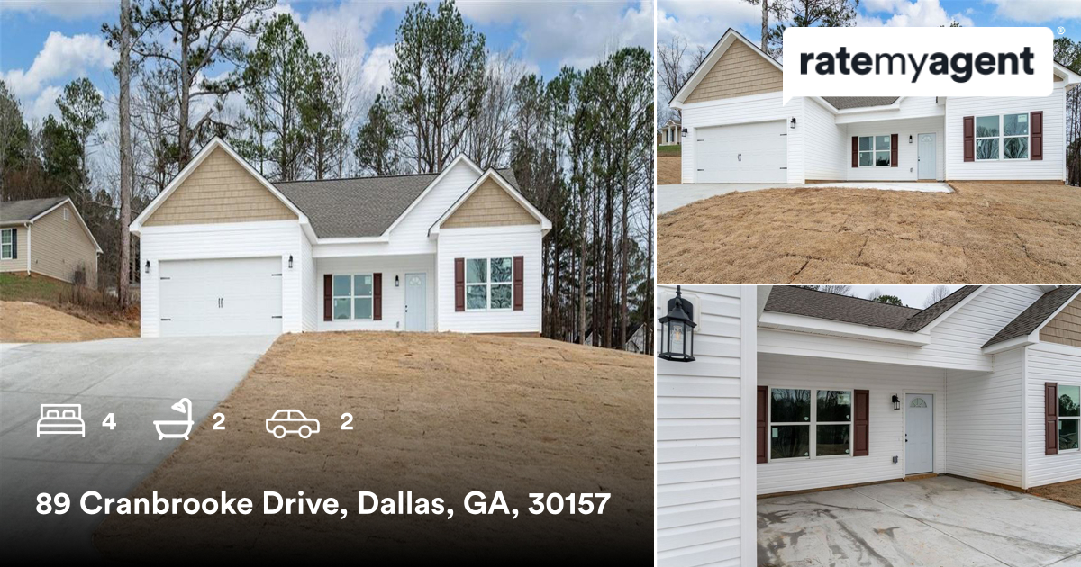 CobbHomes's tweet photo. 🛌 4 🛀 2 🚘 2
📍 89 Cranbrooke Drive, Dallas, GA, 30157

My latest sale on RateMyAgent.
 RPUR01
https://t.co/p95I8RqDAx

...
#ratemyagent #realestate #ReMax_Pure https://t.co/HW4pkpUnRQ