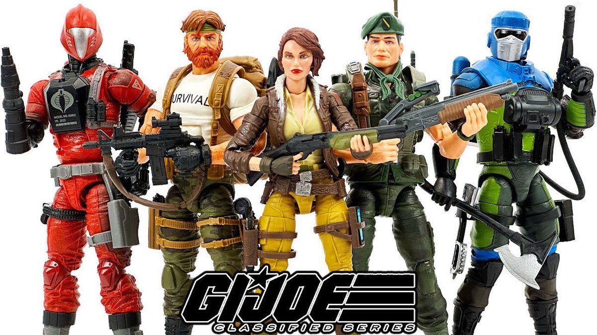 AwesomeNerdShow's tweet photo. Hasbro GI Joe Classified Series Wave 12 action figure review!

@Hasbro @GIJoeOfficial #GIJoe #ClassifiedSeries #Wave12 #Barbecue #CoverGirl #CobraBAT #Outback #Falcon #actionfigures #toyreview #Hasbro

-> https://t.co/GoIq3IMjsO https://t.co/giWUyK5gkC