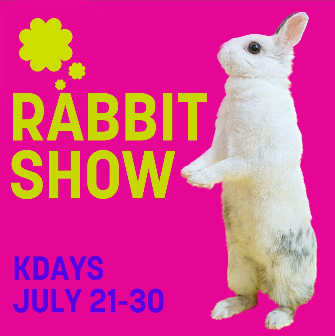 KDaysyeg's tweet photo. Mirror, mirror, in the hall โ whoโs the fairest bunny of them all?โโ ๐ช๐ฐ
Weโve got plenty of furry friends who will be contending for the title of Top Bunny โ join us at K-Days to see who will reign above them all! ๐๐๐
#KDays #RabbitShow https://t.co/9zqV8LHhih