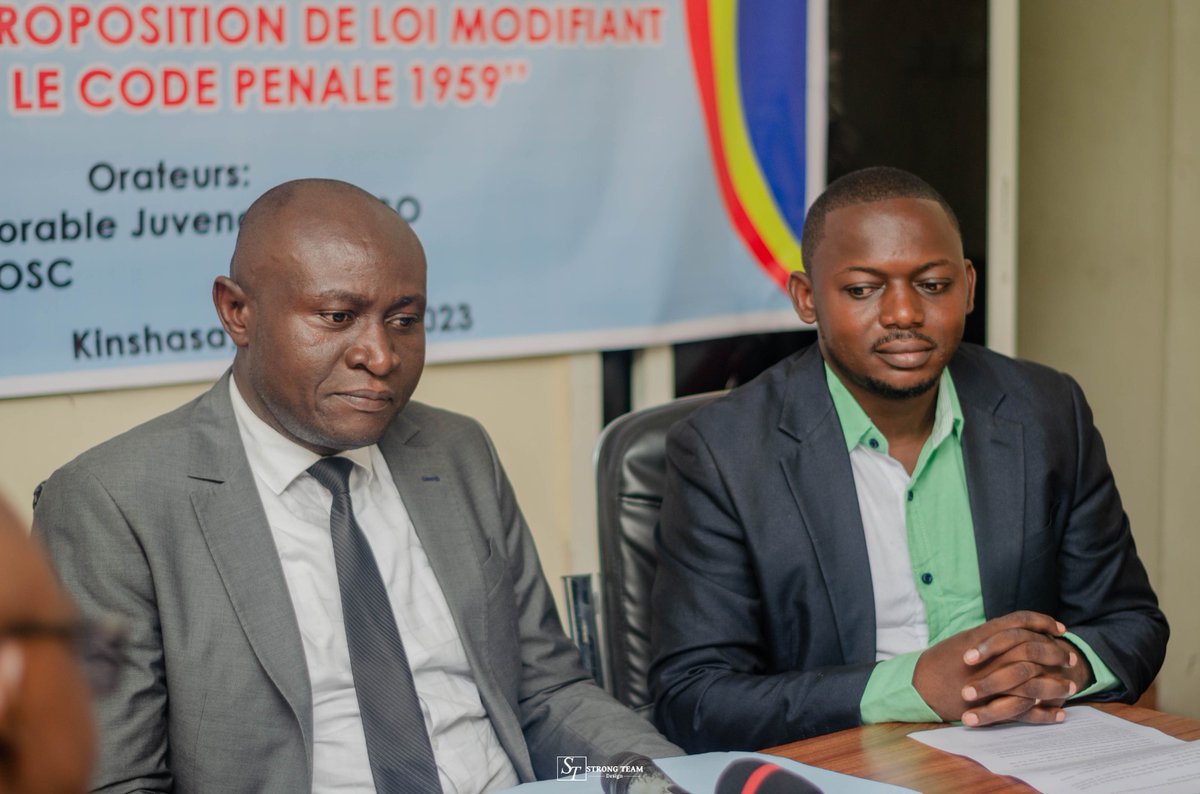 juvenalmunubo's tweet photo. J'ai animé un point de presse,après adoption à l'AssNat de ma proposition de loi modifiant code procédure pénale:exemption totale des frais de justice en faveur des victimes de violences sexuelles @LePotentiel_rdc @actualitecd #RTGA @DigitalcongoT @radiofemmesTn @rtncofficielle1 https://t.co/Scso1HdDuD