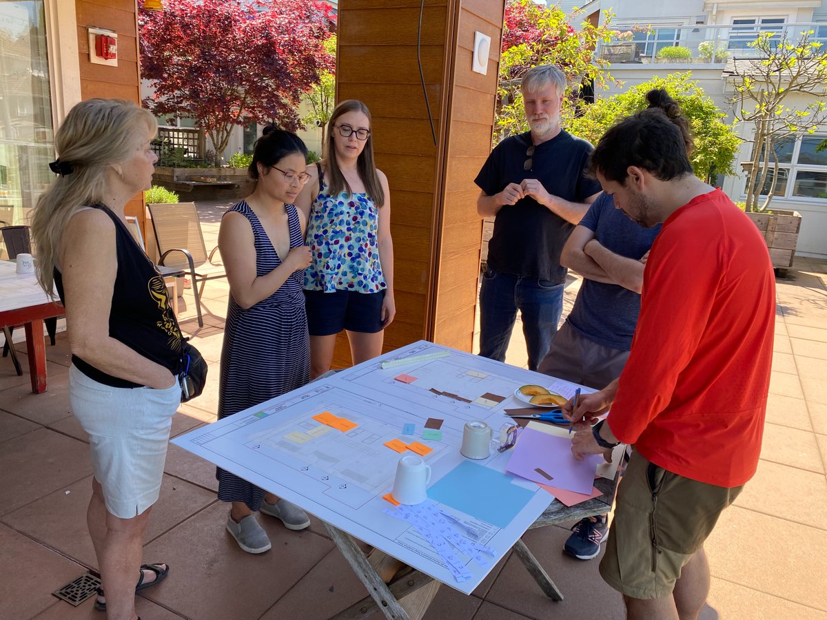 CohousingCo_01's tweet photo. Did you know that participatory design is a key defining characteristic of cohousing? 🗝️👭🧑‍🤝‍🧑👫

One of the many benefits to cohousing is that each resident has a say in the design. This allows everyone to have a say in creating their dream community! 😍

#cohousing #community https://t.co/sz4tARr5Yu