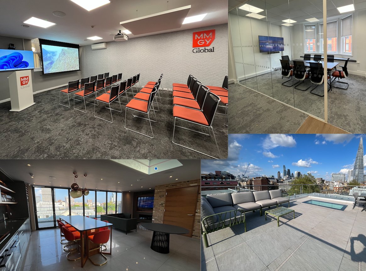 Clayton Reid (@claytonreid) on Twitter photo An amazing new <a href="/MMGYglobal/">MMGY Global</a> office opened in the <a href="/cityoflondon/">City of London</a> this week, right across the street from the new office we opened in <a href="/flatironsquare_/">Flat Iron Square</a> last December. Staggering growth in the UK and European markets for the company #travel An amazing new <a href="/MMGYglobal/">MMGY Global</a> office opened in the <a href="/cityoflondon/">City of London</a> this week, right across the street from the new office we opened in <a href="/flatironsquare_/">Flat Iron Square</a> last December. Staggering growth in the UK and European markets for the company #travel