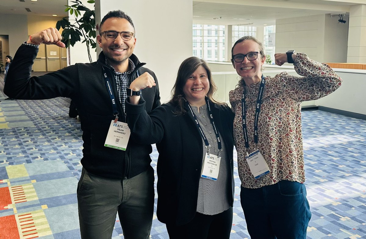 Kristina Montemayor (@kmonty_md) on Twitter photo Longcope takes on #ATS2023 💪So excited for these two <a href="/OslerResidency/">The Osler Medical Residency</a> stars to start PCCM fellowship in July <a href="/YalePCCSM/">Yale PCCSM</a> <a href="/DenPulm/">Colorado Pulmonary and Critical Care Fellows</a> Longcope takes on #ATS2023 💪So excited for these two <a href="/OslerResidency/">The Osler Medical Residency</a> stars to start PCCM fellowship in July <a href="/YalePCCSM/">Yale PCCSM</a> <a href="/DenPulm/">Colorado Pulmonary and Critical Care Fellows</a>