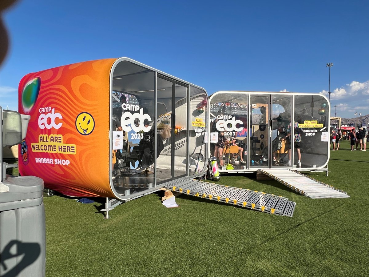 Event Architecture on Twitter "Insomniac wanted a small, fully enclosed, branded, climate