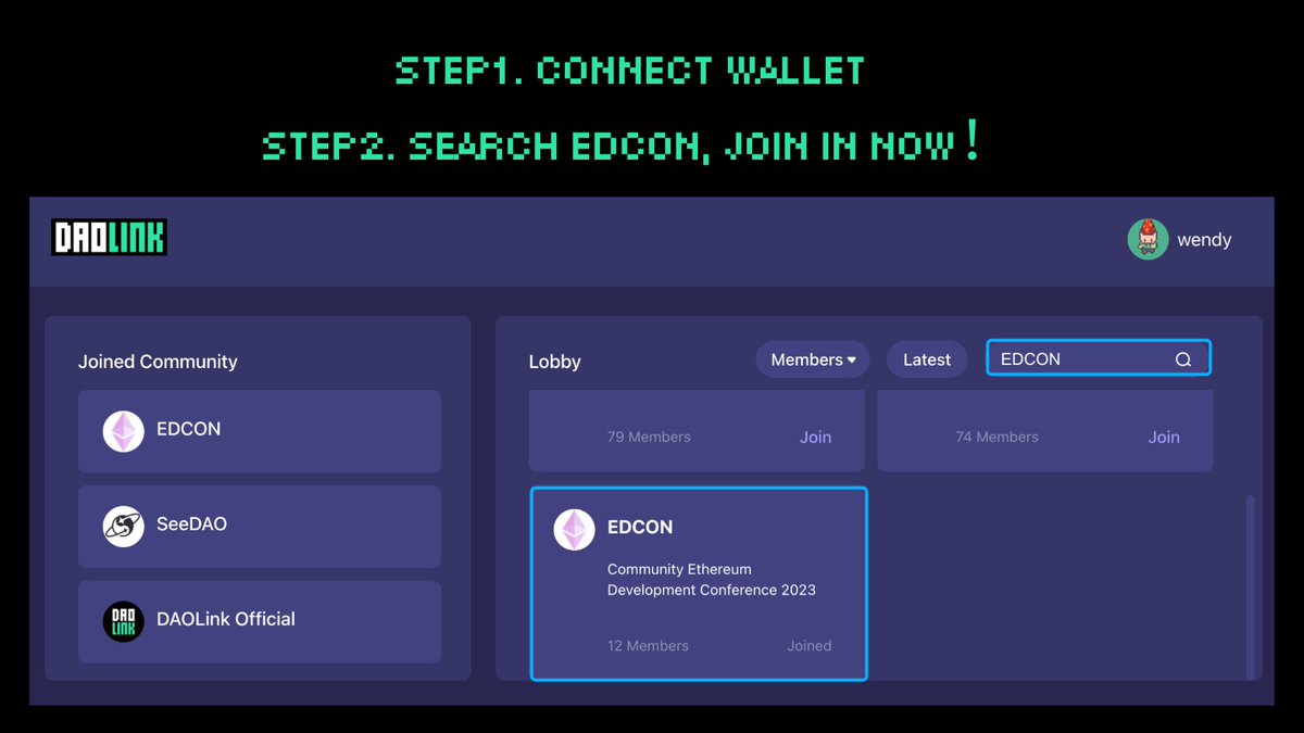 DAOLink42's tweet photo. 🌍Navigate EDCON DAO Montenegro Conference with the interactive map on #DAOLink! 🗺✨
Discover, explore, and conquer the event seamlessly.  🔥
Check out how to access it. 👀
Join us at  for an enhanced conference experience!  #EDCON2023 #SEEDAO https://t.co/1417JX3wjG