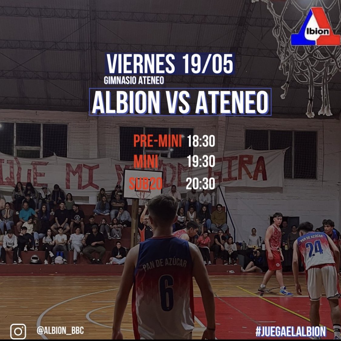 Hoy… hay clásico 👊

Te esperamos para que vayas a alentar a #elclubdelpueblo 

-🔵⚪️🔴