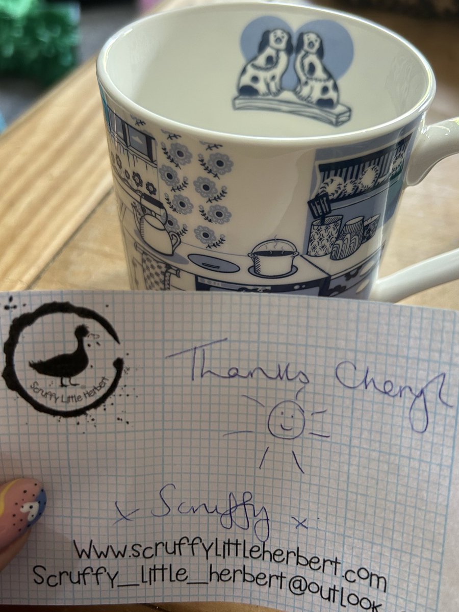 Obsessed 💙 my dream mug ☕️