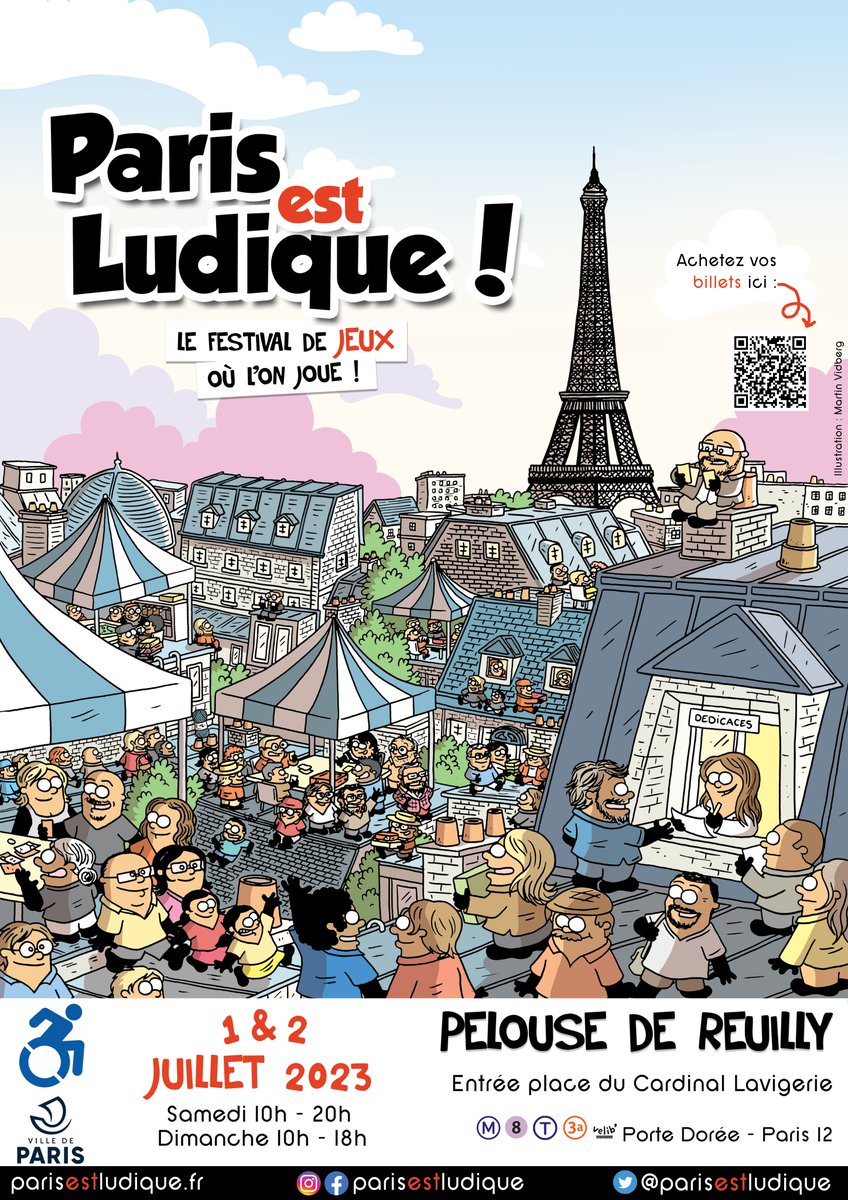 Nous vous attendons nombreux sur la Pelouse de Reuilly 75012 le 1 et 2 juillet 2023.🥳