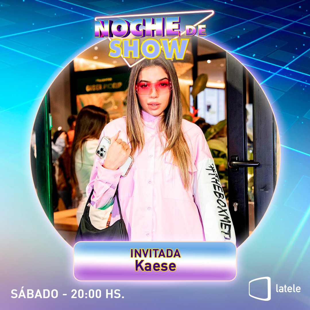 karushowpy's tweet photo. HOY sábado nos visita el querido Kaese🥰👏🏻
Prendete al ritmo de @nochedeshowpy, sábado a las 20 hs. 🥳🎉 ✅ Desde la web: https://t.co/jQyjQdb9w5.pylatele #SePrende ✨ https://t.co/5rFHr6Gb6q