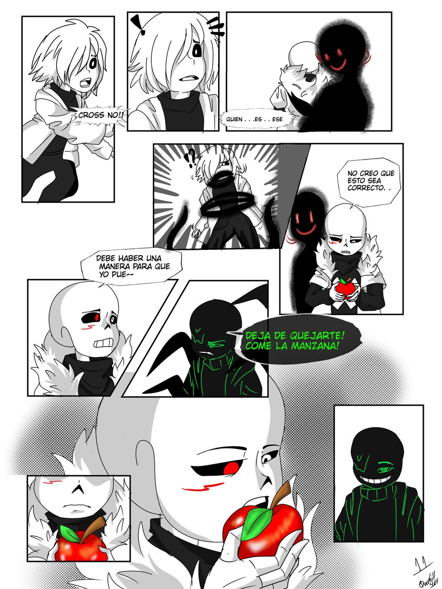 0verKill404's tweet image. part 11 in spanish and english

#evilc #appleRed #TheRedApple