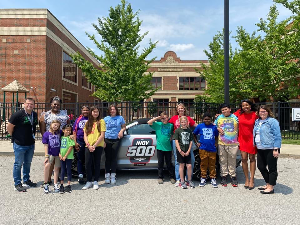IPSSchools's tweet photo. What a great day at @CWilde79, @IPSSkillen34 and @IPSBees88 with Superintendent Johnson, 500 Festival Princess Mykah and an @IMS pace car! #ThisIsMay https://t.co/C3Gkaqr3KP
