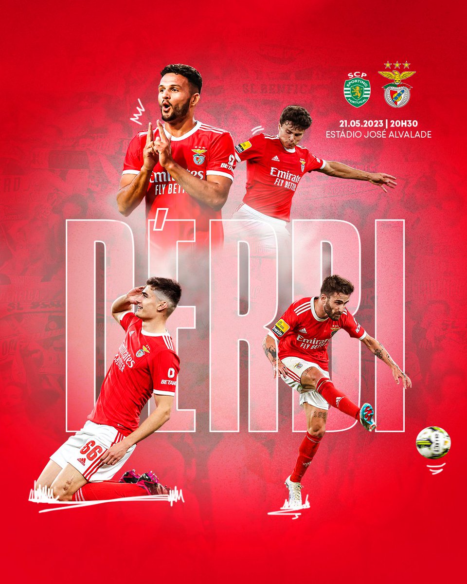⚔️ Em contagem decrescente!

#SCPSLB | #EuAmoOBenfica