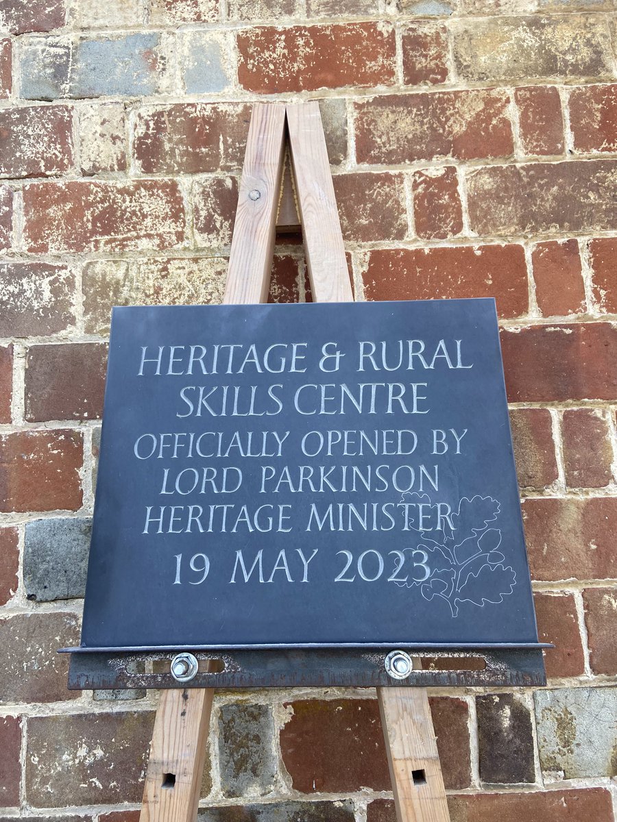 RuthInHeritage's tweet photo. Wonderful day celebrating Coleshill’s Heritage &amp; Rural Skills Centre launch. For those who remember it as it was in 2017 the transformation is particularly staggering. The team have done a wonderful job &amp; have clearly worked so hard. I’m so proud to have played even a small part https://t.co/MsSt5Lc084