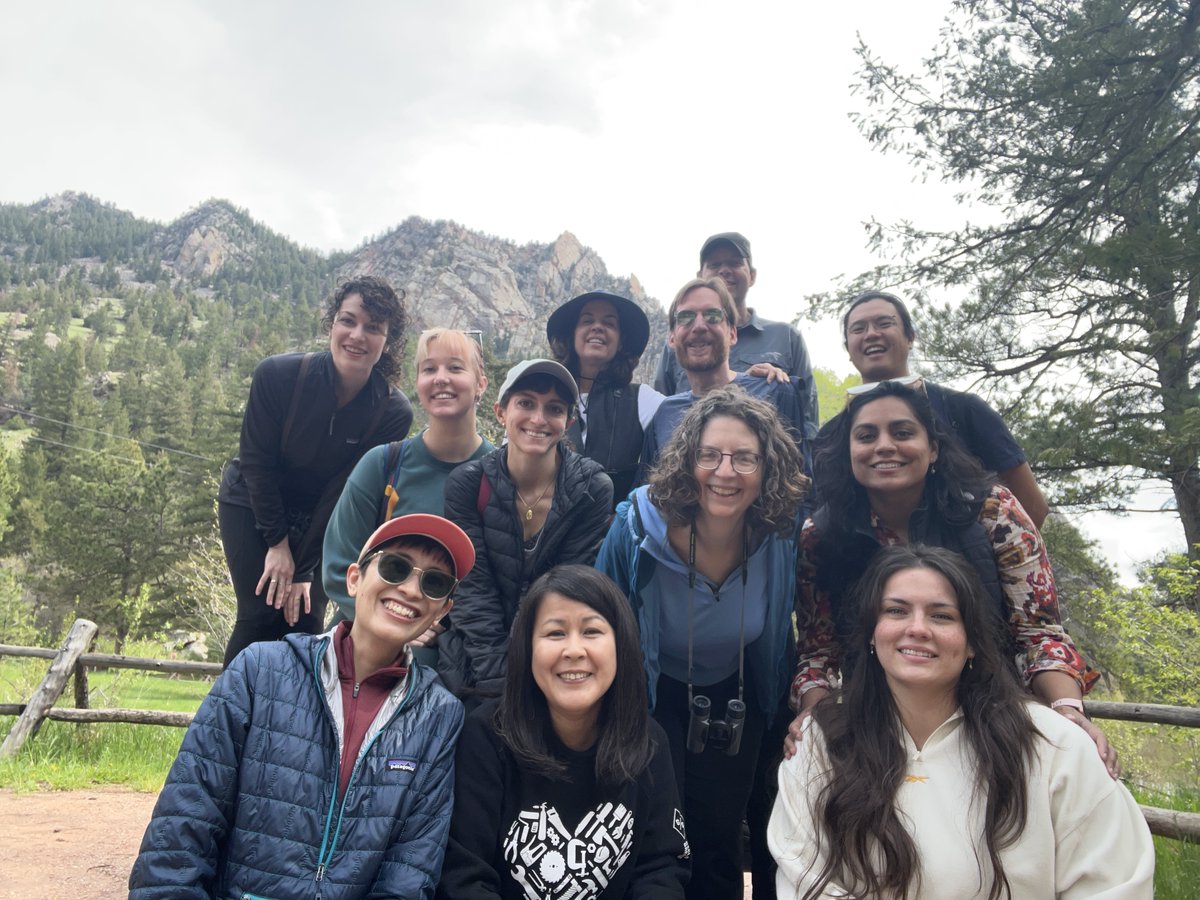 Exploring inspiring spaces and big ideas in #computationaltinkering together in Boulder 🪨 rocked! @CeMoCreates @RonniHayden @ricarose @rupsthereitis @nrusk1 @SpeakkVisually @ryokomatsumoto @smartinseb @_m___ichael @steph_muscat @denverlibrary