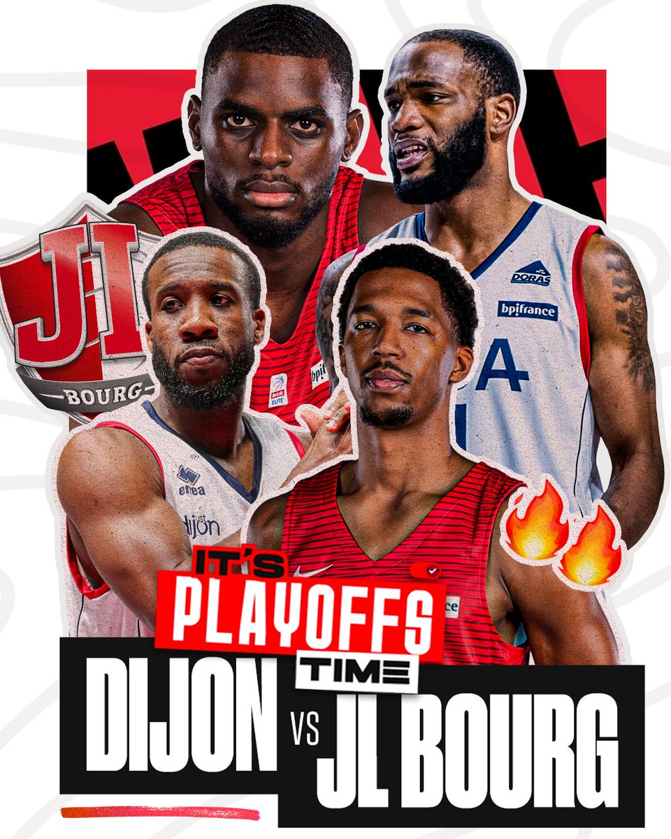 𝐈𝐭'𝐬 𝐆𝐚𝐦𝐞𝐝𝐚𝐲 
🔥  Lock-In🔒  
⚔️ Match 1 | 1/4 de finale 🆚 <a href="/jdadijonbasket/">JDA Dijon Basket</a>  

🕒 15h15 🏟️ Palai des Sports de Dijon 

🍻 Fanzone organisée au 10 55 
📺 <a href="/F3Regions/">France 3 Régions</a>   

#WeRedy #ItsPlayoffsTime