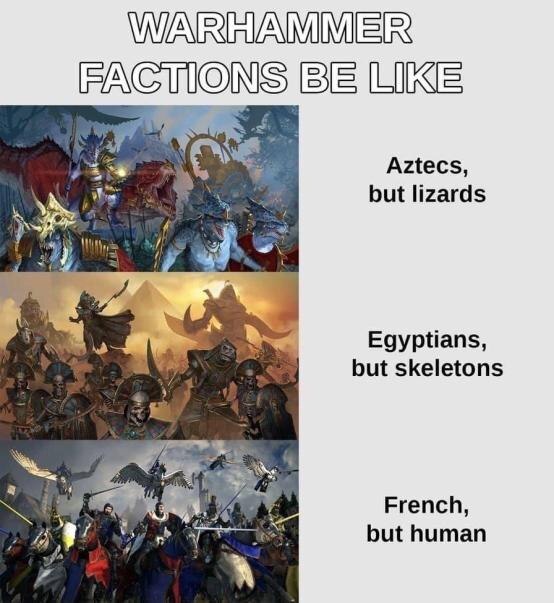 _SickGaming's tweet photo. Never played Warhammer. How accurate is that?, Follow us on IG/SickGamingNet or FB/S1ckGaming. Check https://t.co/SEzzOIgI1V for tutorials and info! #sickmeme https://t.co/kzpXiA4bVZ