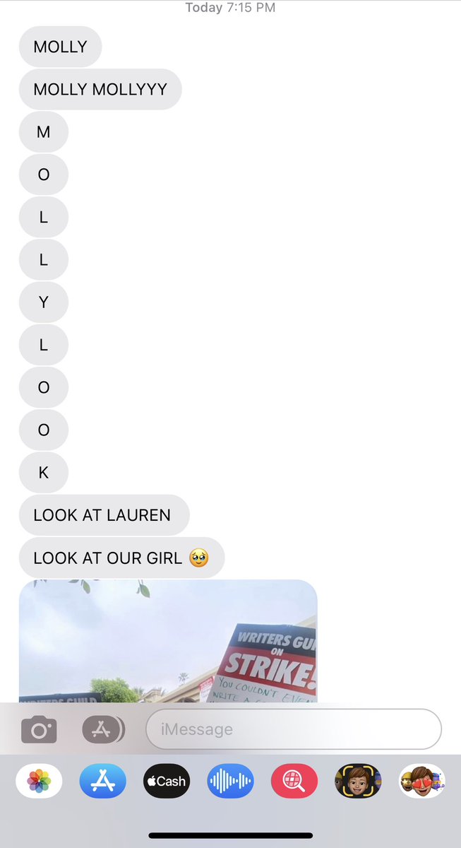 olsenshargitay's tweet photo. just needed to you all to see what drea texted me. between her and i, this happened every time we get lauren content, i love it. https://t.co/l6Ed8VysSu