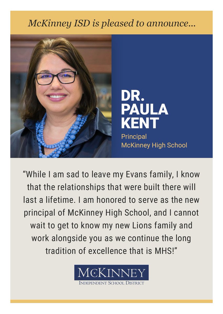 McKinney ISD tweet media