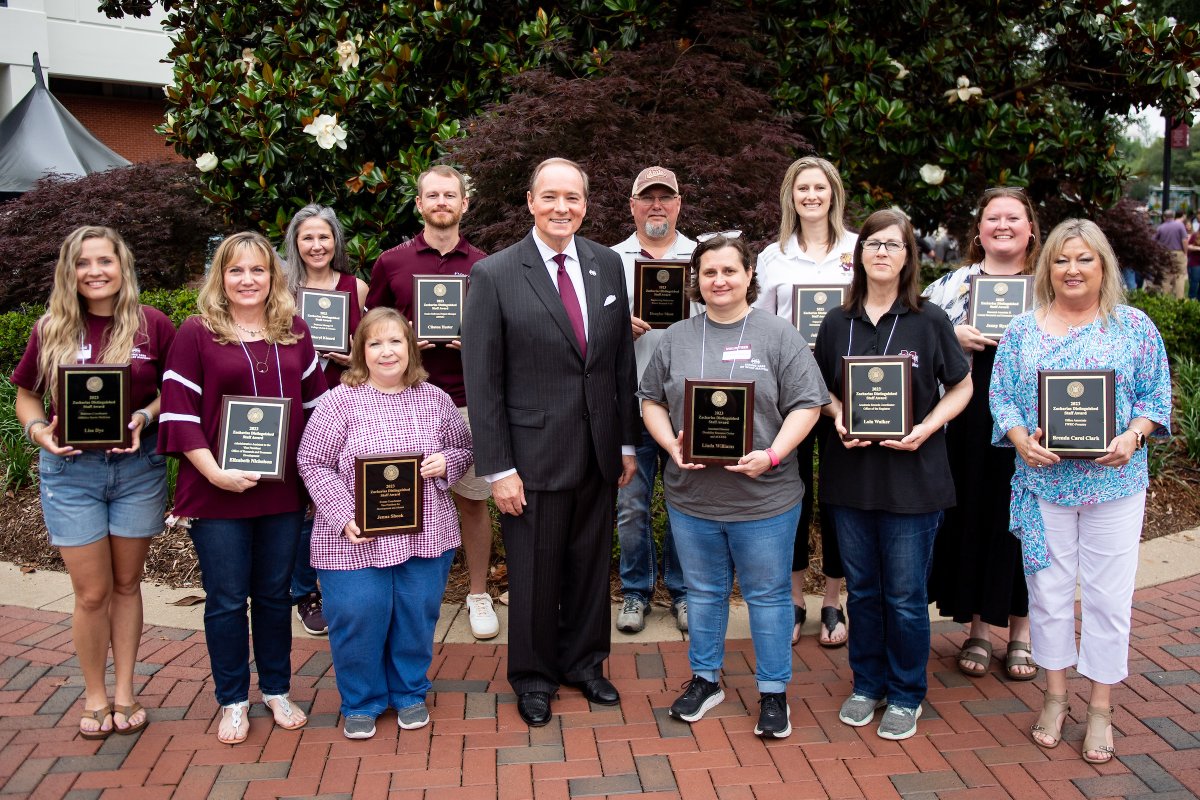 Congratulations to our Zacharias Distinguished Staff Award recipients who were honored during today's Staff Appreciation Day. We are inspired by your exemplary service to our university. 👏

🔗 bit.ly/45c39CR