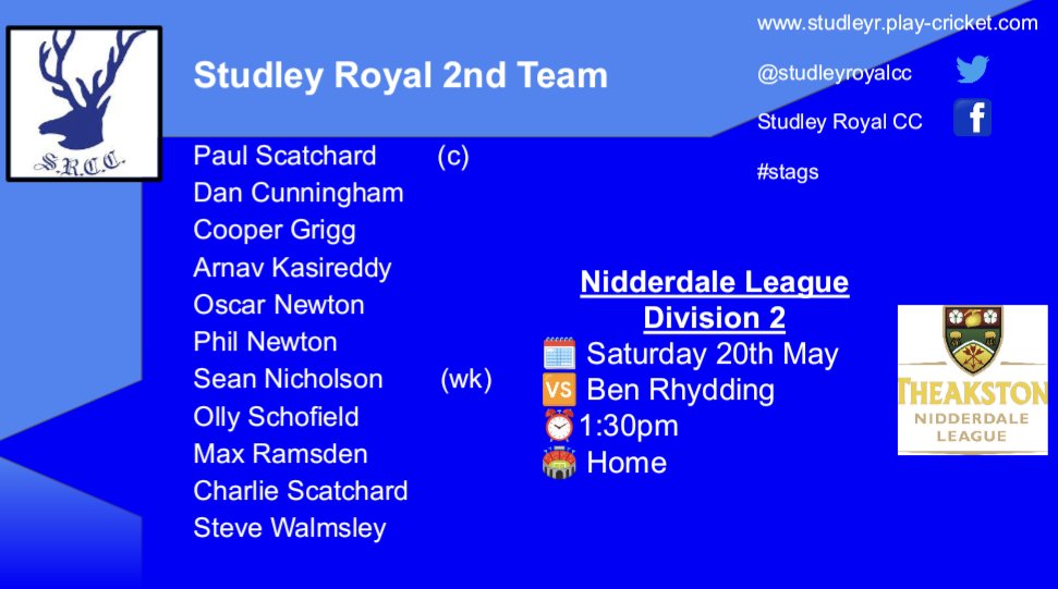 Studley Royal CC tweet media