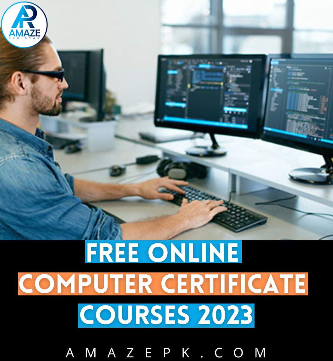 اگر آپ بھی فری آنلائن کمپیوٹر کورسز کرنا چاہتے ہیں تو آج ہی ان ویبسائٹس پے رجسٹریشن کروا سکتے ہیں۔ اور آپ ان کورسز کو مکمل کر کے سرٹیفکیٹ لے سکتے ہیں۔
amazepk.com/free-online-co…
#onlinecourses #onlinecoursesacademy #courses