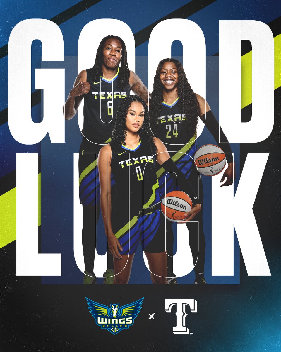 Good luck this season, @DallasWings!

#VoltUp⚡️ x #StraightUpTX