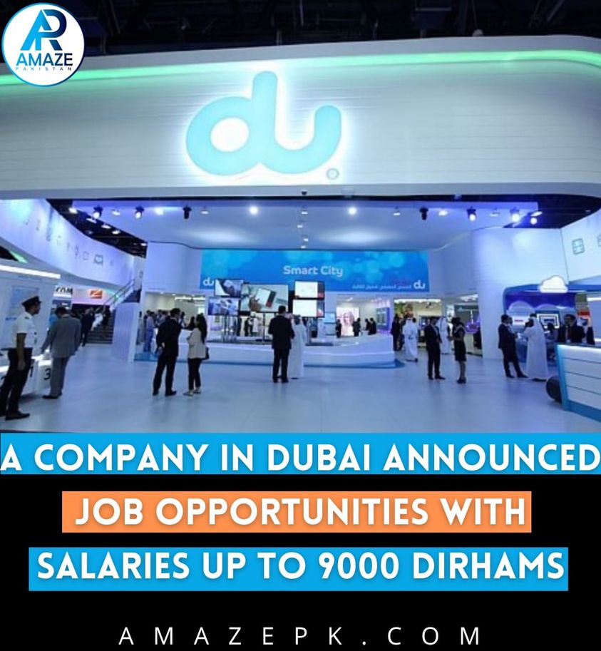 Job opportunity in Dubai for Pakistani. Apply now.
amazepk.com/telecom-compan…
#jobs #Latest #dubai