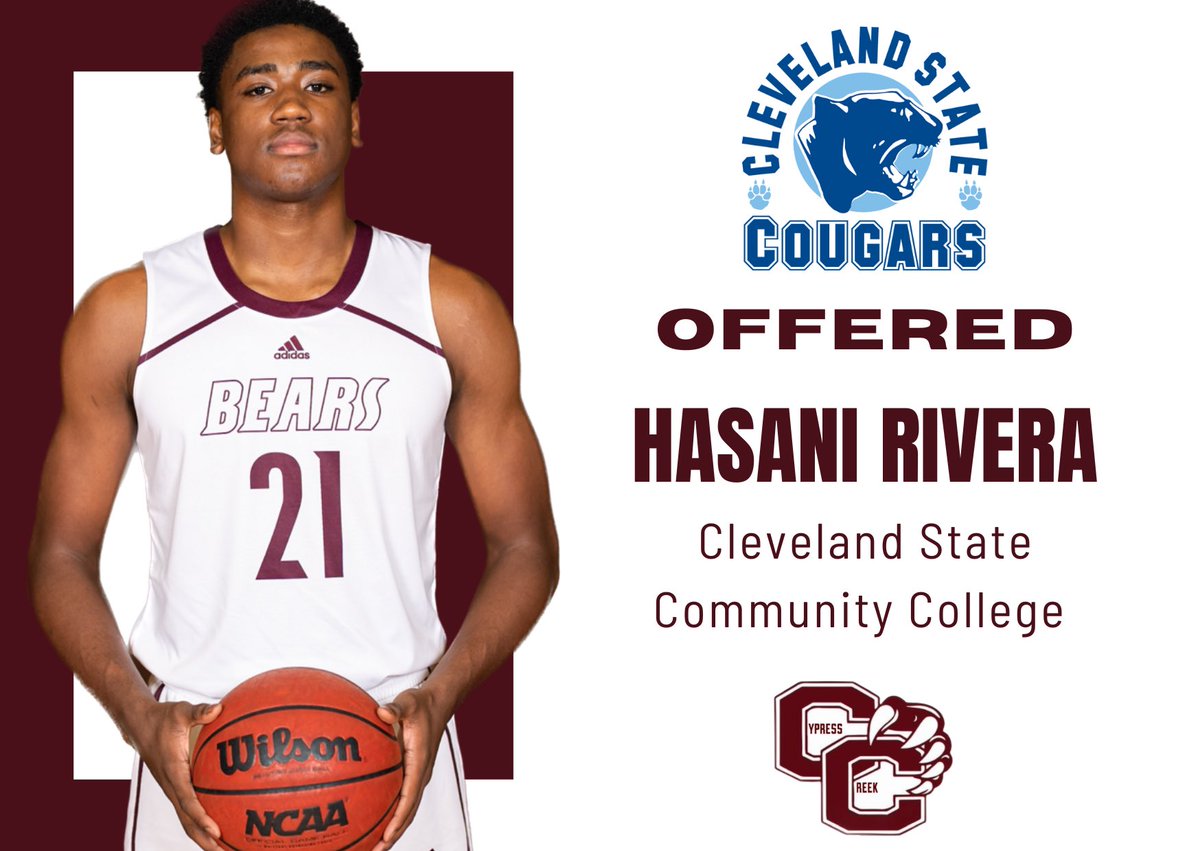 Congratulations to our very own <a href="/MarlonBennett21/">Marlon</a> and <a href="/HasaniRivera/">Hasani Rivera</a> on their recent offers! Bear Country is proud of you guys! 🐻 <a href="/coachrobcampman/">Rob Campman</a> <a href="/CCHSBears/">Cypress Creek HS Athletics</a> <a href="/CypressCreekHS/">Cypress Creek HS</a> <a href="/CCHS_mrsmendez/">Principal Marisol Mendez</a>