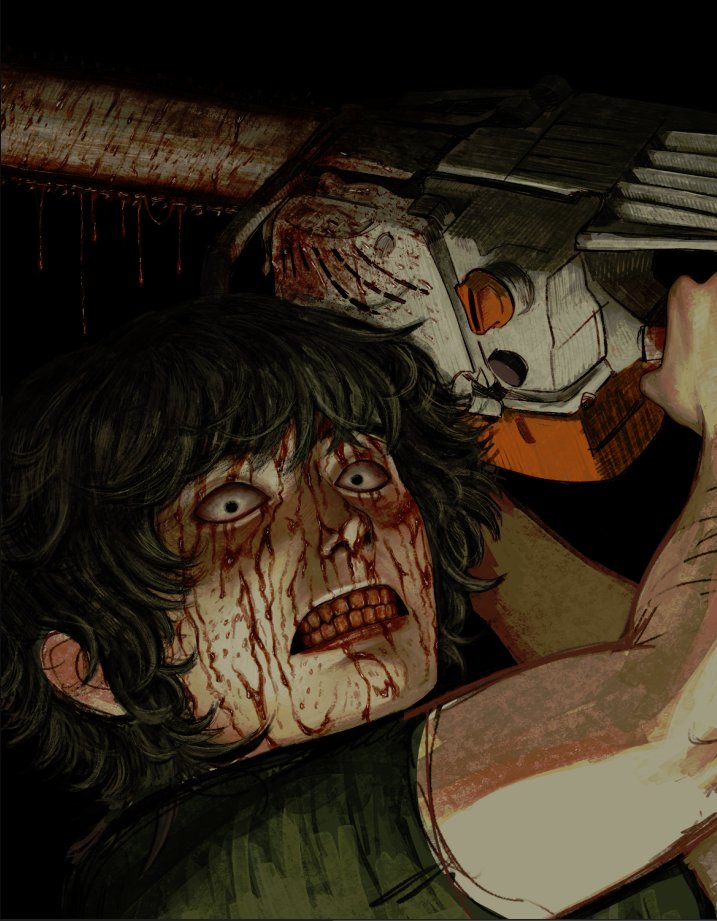 had to whip out my dad's chainsaw for this one 👩‍🦯