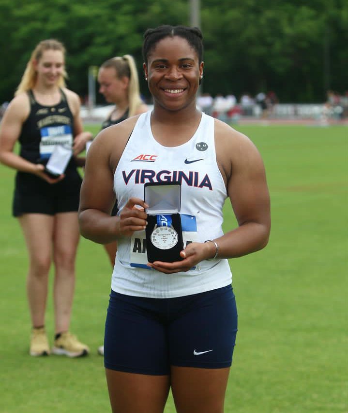 MakingOfChamps's tweet photo. ELEVATE!!🚀🚀

Ashley Anumba shattered her Personal Best (PB), going out to a huge 60.97m to win the women's Discus Throw at the Tucson Elite Classic.
She joins an elite list of 60m throwers from Nigeria, being the country's 3rd woman to cross the barrier in history. https://t.co/AiRNwb6vG1