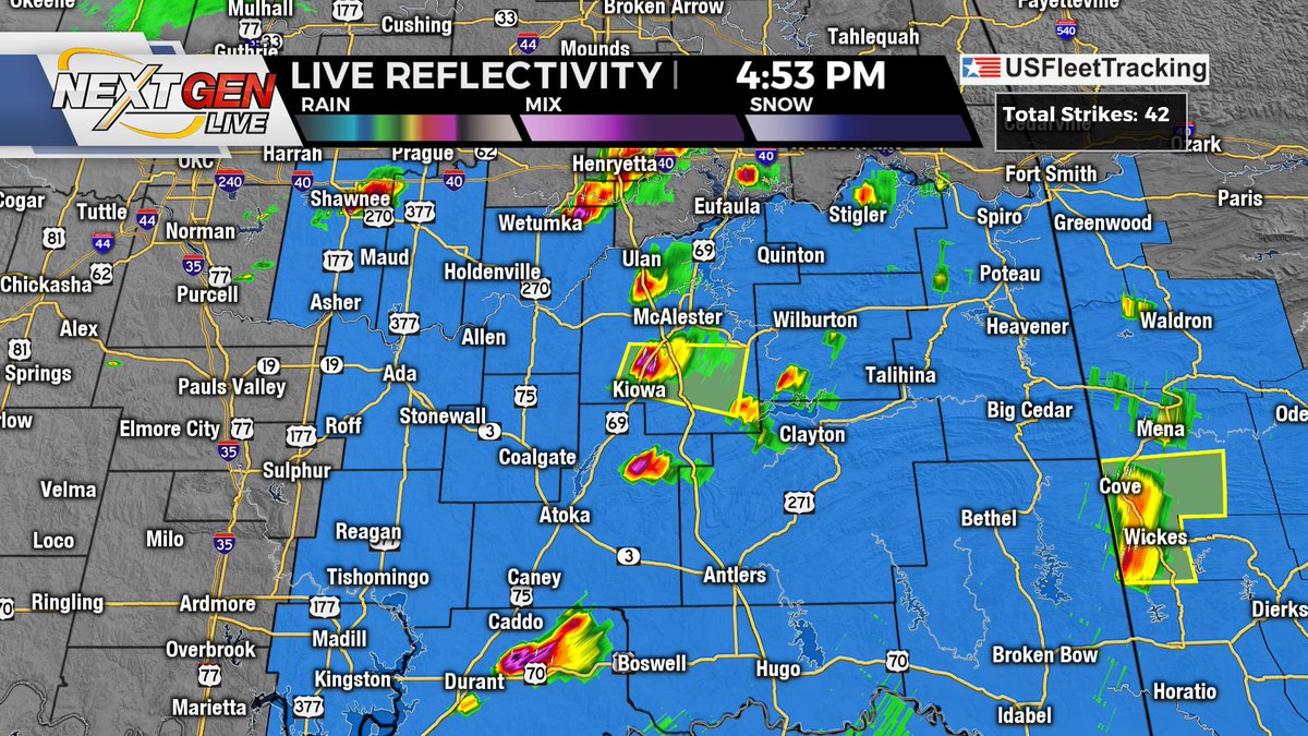 Lacey Swope on Twitter "The severe weather threat is quickly sliding to the east as the cold