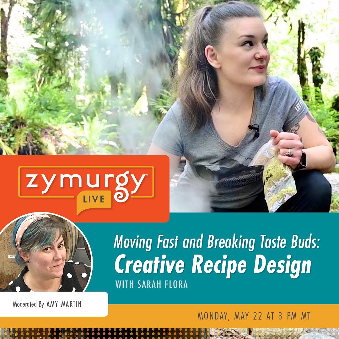 FloraBrewing's tweet photo. Monday, May 22, join me for @HomebrewAssoc’s Zymurgy LIVE- Moving Fast and Breaking Taste Buds: Recipe Design!

Moderated by Amy Martin of the American Homebrewers Association Governing Committee and Stormcloud Brewing. 

This event is exclusive to AHA members. https://t.co/re9embgfaD