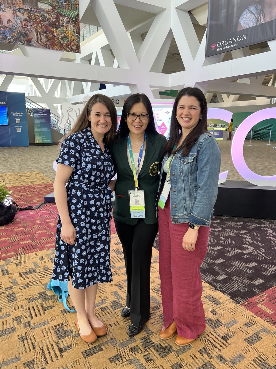NM_ObGyn's tweet photo. What a great start to #ACOG2023! Day one was full of many expert Northwestern Medicine physician and alumni presentations that discussed the latest in obstetrics and gynecologic care. #NMatACOG @acog
-
Shoutout to our current amazing physicians, former fellows, and alumni in attendance!
Lee Shulman, MD; Jessica Kiley, MD; Leanne R. McCloskey, MD; Jeffrey Dungan, MD; Amber N. Watters, MD; Ashley Turner, MD; @WeronikaArmstr1; @magdymiladmd; Jessika Ralph, MD, MS; Antoinette Nguyen, MD; Kavita S. Arora MD, MBE MS (UNC) (@KavitaShahArora); Diane Christopher, MD (UColorado Health); Molly Zielenbach, MD (UCLA); and Kathryn McKenney, MD, MPH (UColorado Health)