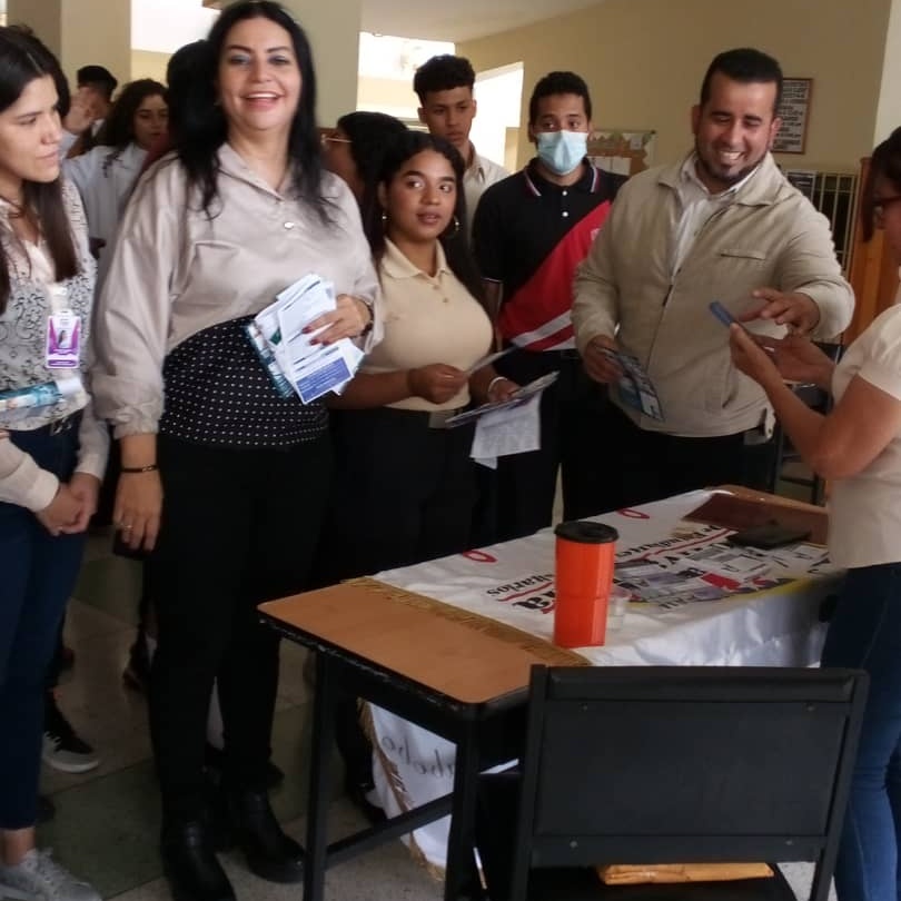 CDCE_Naguanagua's tweet photo. Exitosa Feria Vocacional de Oportunidades de Estudios 2023 realizada en la sede del #CUPIO Naguanagua, con la participación de estudiantes, Autoridad de Educación @xiomaluna e instituciones de educación superior de Carabobo

@NicolasMaduro
@_LaAvanzadora

#1x10ContactoConElPueblo https://t.co/BbrBWuwWBn