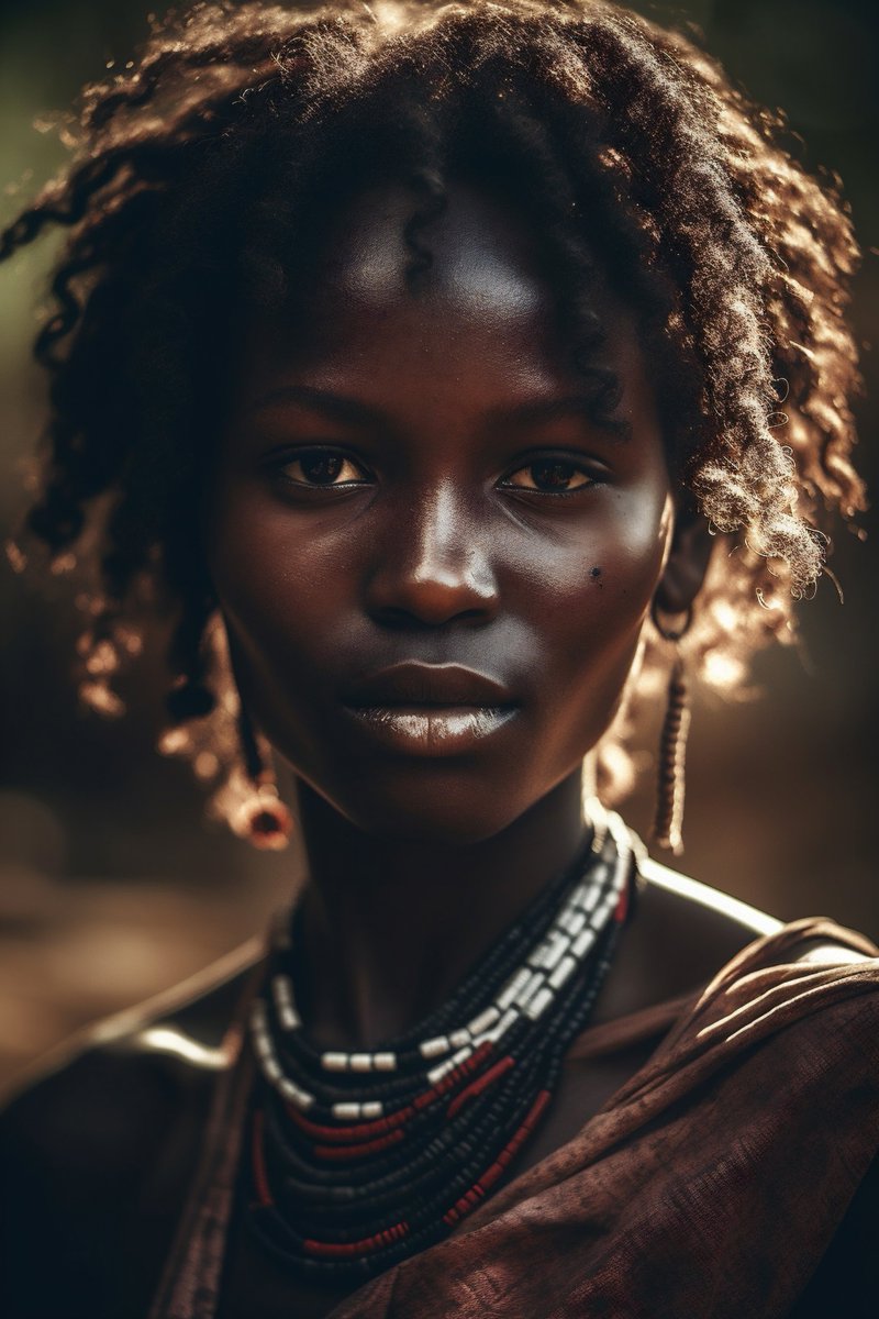 ActionLoft's tweet image. South Sudan: South Sudanese women wear &apos;Boruboru&apos; headscarves, showcasing their natural beauty and complementing their traditional dress, made from vibrant, colorful fabrics that reflect their country&apos;s rich cultural heritage and traditions. #SouthSudanFacts #FaceStructure #AI