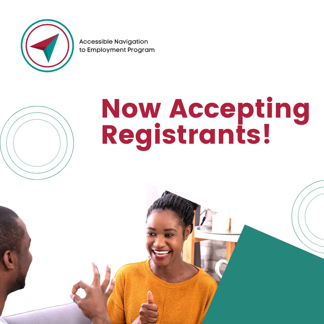 Do you know about the Accessible Navigation to Employment (ANTE) Program? ANTE provides employment support and online skills upgrading for Deaf and Hard of Hearing adults at no cost to them. Learn more and register: chha.ca/accessible-nav… #FunFactFriday #accessibility
