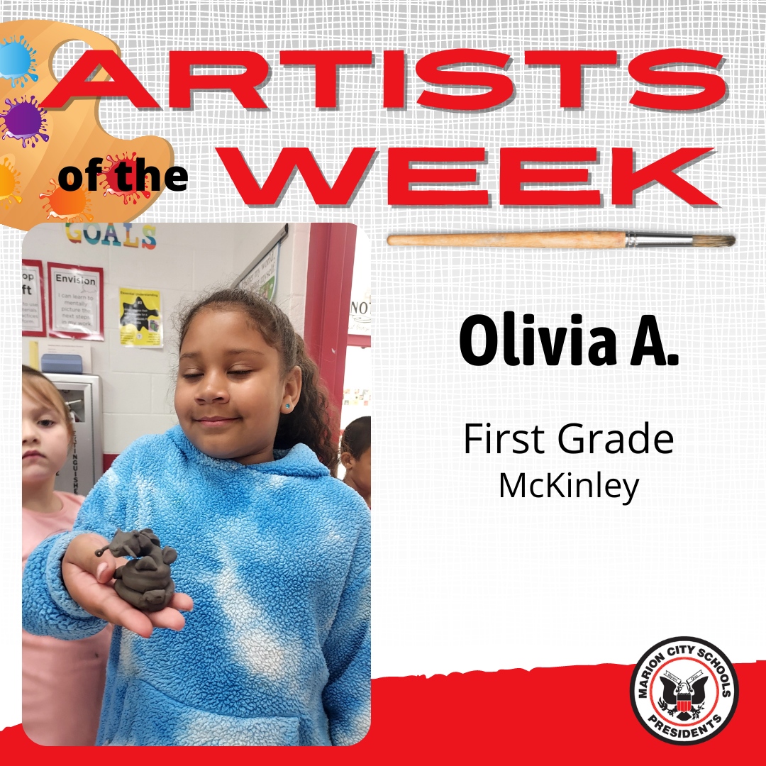 🎨 We are excited to share our Artists of the Week from across our district! Our Prexies truly are talented! To view our entire series archive, visit: ➡️ tinyurl.com/yuh4bvn6. #WeRPrexies