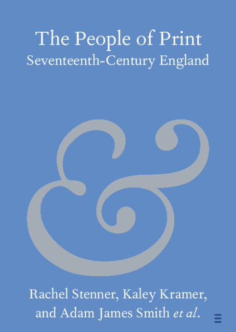 New Cambridge Element The People of Print <a href="/SussexEnglish/">English at the University of Sussex</a> <a href="/SussexUniMAH/">School of Media, Arts and Humanities</a> by Rachel Stenner, Kaley Kramer, Adam James Smith i.e., is now free to read for 2 weeks! 
cup.org/45h7LYk
#cambridgeelements #literature