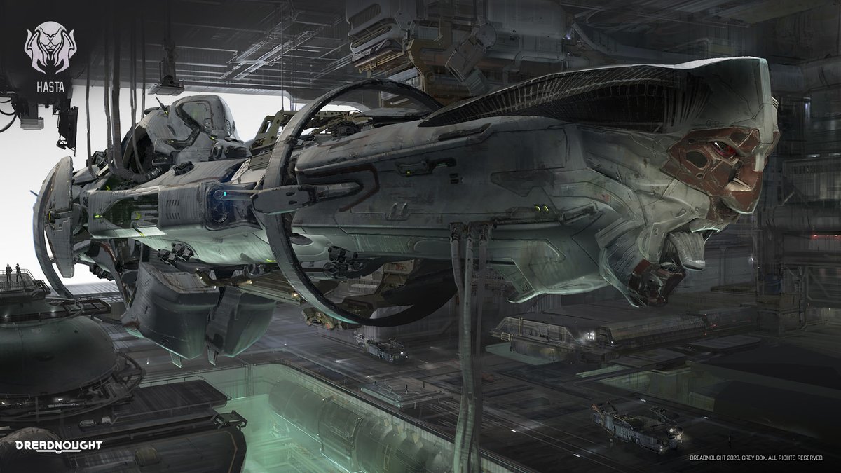 Our featured ship #wallpaper of the week is the Hasta. Switch into siege mode and set your sights on the weekend!

🏭 Manufacturer: Oberon
🚢 Class: Tier-III Artillery Cruiser

⚔ Primary Weapon – Particle Turrets III
⚔ Secondary Weapon – Light Flak Turrets III

#conceptart