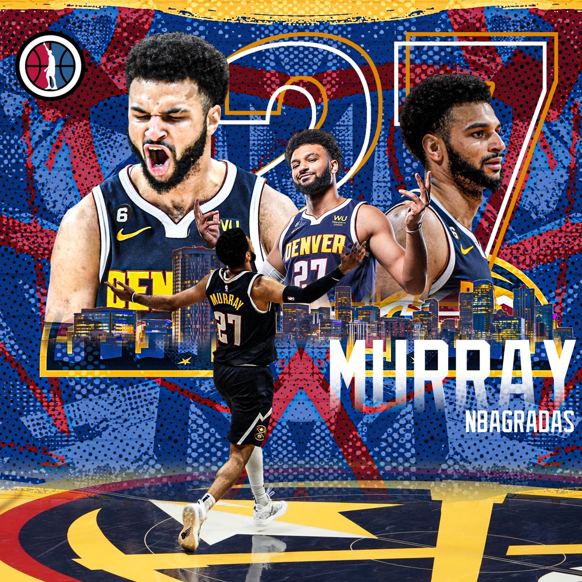 NBAGradas's tweet image. 🇨🇦🇨🇦

#NBA #Murray