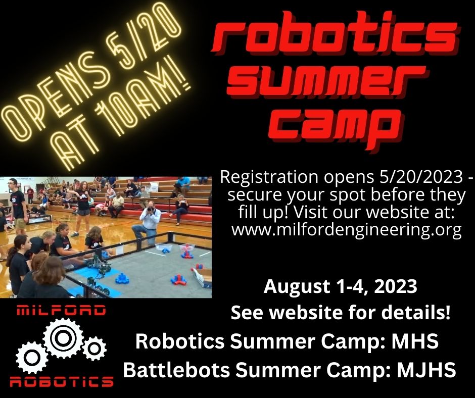 Milford Engineering and Robotics Boosters tweet media
