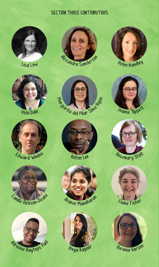 VirnaRossi's tweet photo. Section 3 contributors (Part 2) with BIG thanks
Lisa Low, Alexandra Sanderson and Helen Handley
@vhmdale @margarita_psr @KetsoLtd Edward Windus, Kolton Lee @Rosemarystott Elaine Fisher @ABPaul3 @Kapoor_Divya_ @OuraniaVarsou
Check out their biographies: https://t.co/peDC0X5VBY https://t.co/iq7Q5MXukv